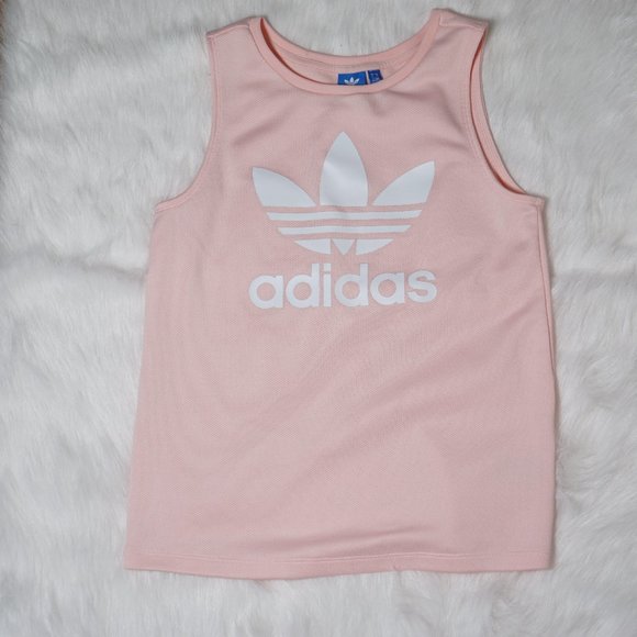 adidas Tops - Adidas Pink Tank Top sz XS Oversized Fit
